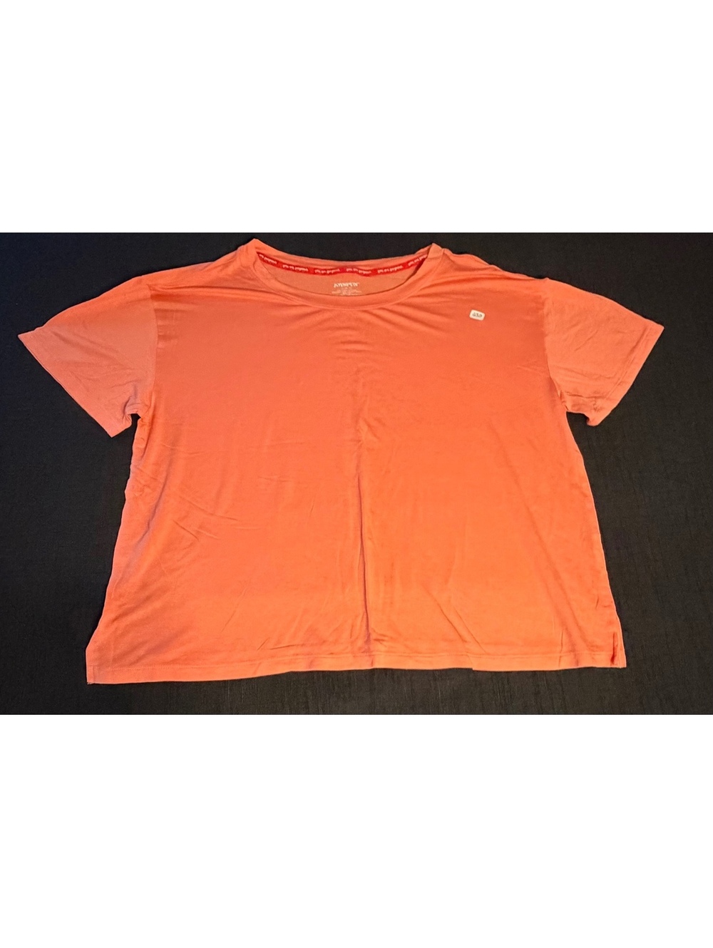Joyspun Women's Coral Short Sleeve Casual T-Shirt Size XL